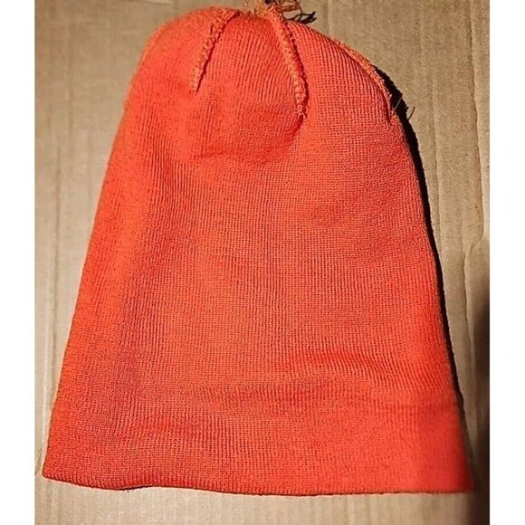 Fuse Stocking Cap Beanie Dear Pom Pom Orange - Picture 6 of 10